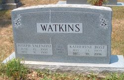 Katheryne <I>Bost</I> Watkins 
