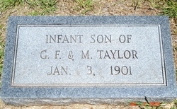 Infant Son Taylor 