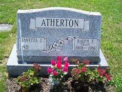 Janetta Ellen <I>Anderson</I> Atherton 