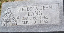 Rebecca Jean Lang 