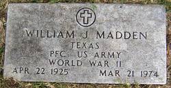 PFC William J Madden 