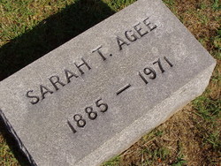 Sarah Josephine <I>Torrence</I> Agee 