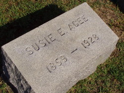 Susie Evelyn <I>Fore</I> Agee 