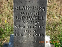 Clarissa <I>Richardson</I> Powell 