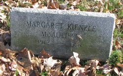 Margaret <I>Kienzle</I> McAuliffe 