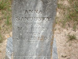 Anna <I>Hurt</I> Sandusky 