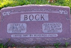 Henry F Bock 