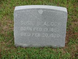 Susie <I>Burnett</I> Blalock 