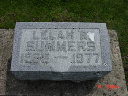 Lelah Rachel <I>Hann</I> Summers 