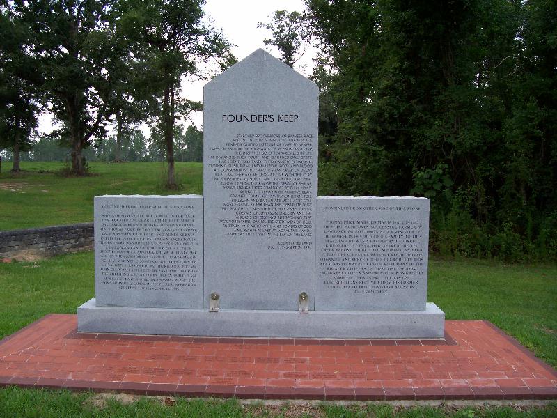 Reverend Thomas Price Cemetery