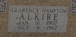 Clarence Hampton Alkire 