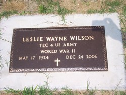 Leslie W “Les” Wilson 