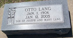 Otto Lang 