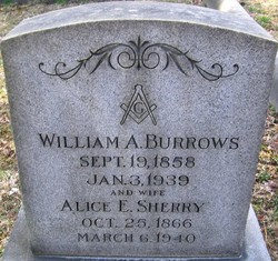 Alice Eleanor <I>Sherry</I> Burrows 