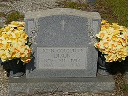 John Colquitte Dixon 