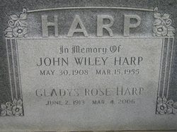Gladys Rose <I>Garrison</I> Harp 
