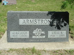 Alma Leigh <I>Spencer</I> Armstrong 