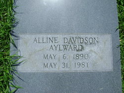 Alline <I>Davidson</I> Aylward 