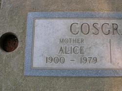 Alice <I>Lowary</I> Cosgrave 
