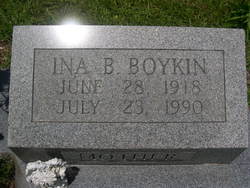 Ina B. <I>Boykin</I> Ainsworth 