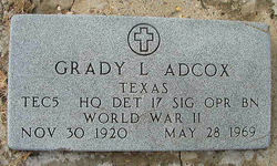 Grady Leonard Adcox 