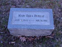 Mary Eliza <I>Harper</I> Dunlap 