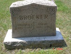 Sarah <I>Brandmeyer</I> Broeker 