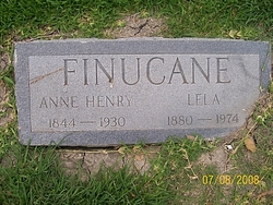 Anne Henry <I>Harold</I> Finucane 