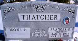 Frances Eileen “Fran” <I>Dederich</I> Keller Thatcher 