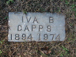 Iva B <I>Nevins</I> Capps 