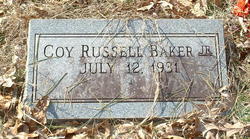 Coy Russell “Bud” Baker Jr.
