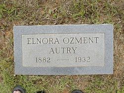 Elnora <I>Ozment</I> Autry 
