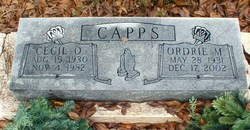 Cecil Owen “Captain” Capps Sr.