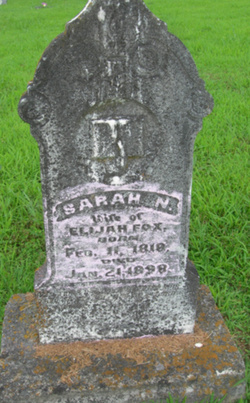 Sarah N. <I>Akard</I> Fox 