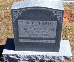 Gussie <I>Brooks</I> Didlake 