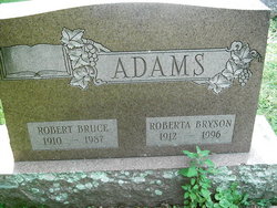 Robert Bruce Adams 