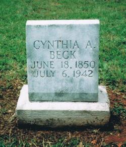 Cynthia Ann <I>Grimes</I> Beck 