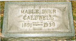 Mable <I>Duer</I> Caldwell 