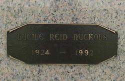 Lucile <I>Reid</I> Nuckols 