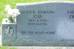 Lester Hobson Gay 