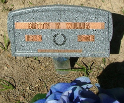 Betty Ann <I>Yarborough</I> Willis 