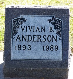 Vivian <I>Burge</I> Anderson 