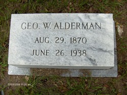 George Washington Alderman 