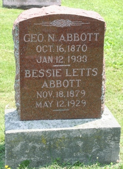 Bessie <I>Letts</I> Abbott 
