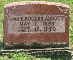 Ona E. <I>Rogers</I> Abbott 
