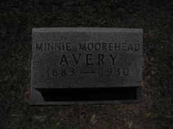 Minnie <I>Moorehead</I> Avery 