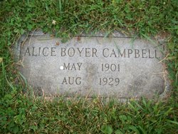 Alice <I>Boyer</I> Campbell 