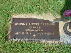 Johnny Lowell Keenum 