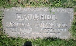 Mary Susie <I>Bridgewater</I> Hatcher 