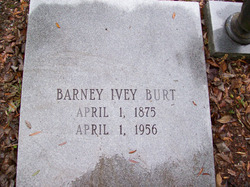 Barney Ivey Burt 